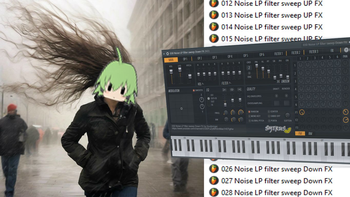 Free Sytrus Noise Filter Sweep UP & Down FX By Soulbringer