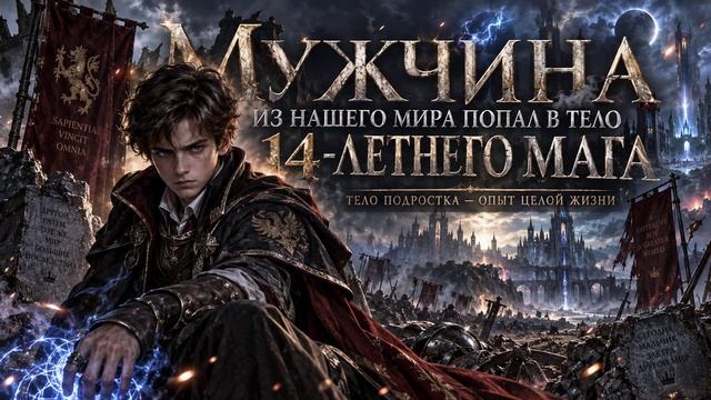 АУДИОКНИГА ПОЛНОСТЬЮ | Мужчина из нашего мира попал в тело 14-летнего мага | ПОПАДАНЦЫ | Книга 1
