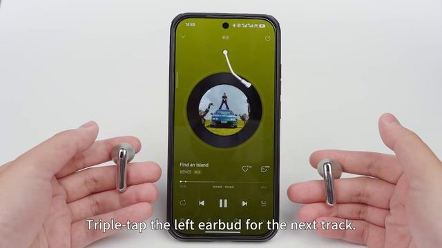 Беспроводные наушники QCY AilyBuds E50 HT11
