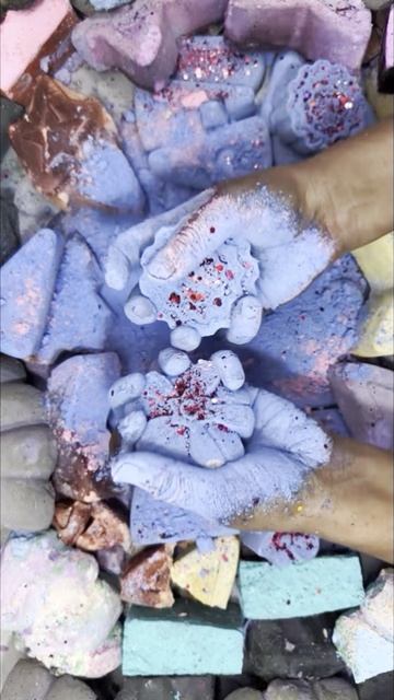 АСМР Crush Chalk 🌈🤤