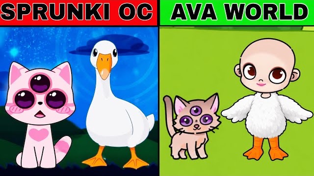 МОЙ СПРУНКИ OC: ТАЙНИ АНОМАЛИ ПРОТИВ ЗАРАЖЁННОГО ГУСЯ ИЗ CRYAK HONK В AVATAR WORLD