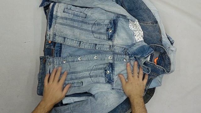 Летние джинсовые куртки женские секонд оптом