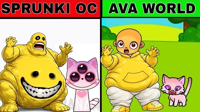 МОЙ СПРУНКИ OC: ВЕРИТИ ИЗ MINECRAFT ПРОТИВ ТАЙНИ АНОМАЛИ — ФАЗА 9 В AVATAR WORLD