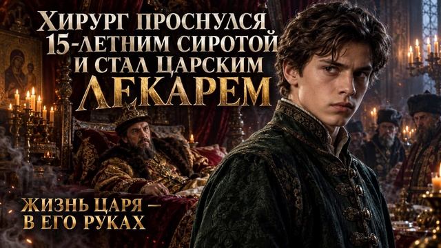 АУДИОКНИГА ПОЛНОСТЬЮ | Хирург проснулся 15-летним сиротой и стал царским лекарем | Книга 1