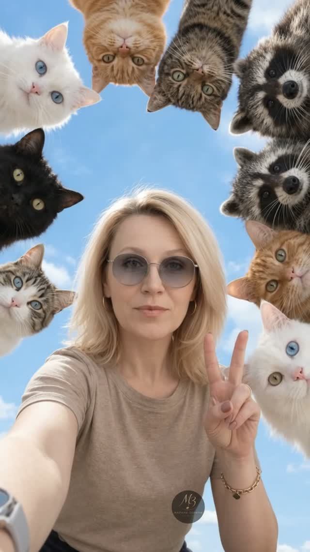 котики-енотики😍