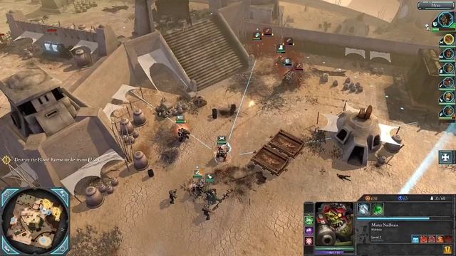 WH40K DoW2 Retribution Прохождение кампании за Орков Часть 3 Argus Settlement
