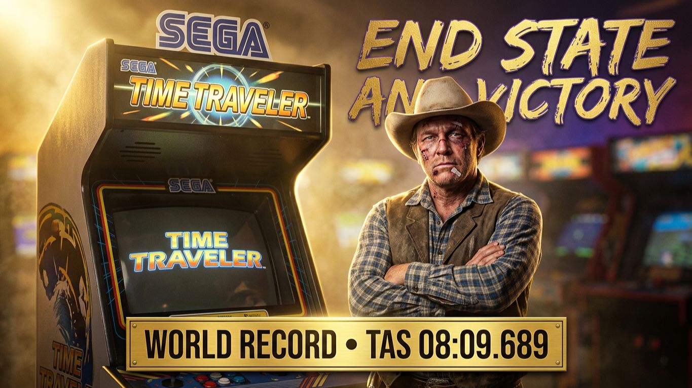 TAS, (Arcade) Time Traveler - In 08m 09.689s By CoolHandMike