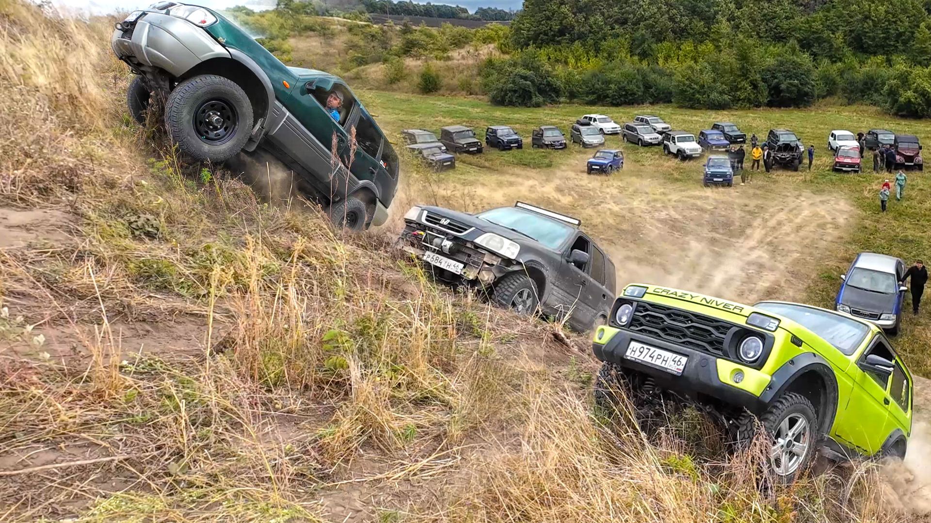 ЭТО НЕВОЗМОЖНО! Нива, Audi quattro, Nissan Terrano, Jeep, honda, уаз, газ, багги! ЗАЕЗДЫ В ГОРУ!