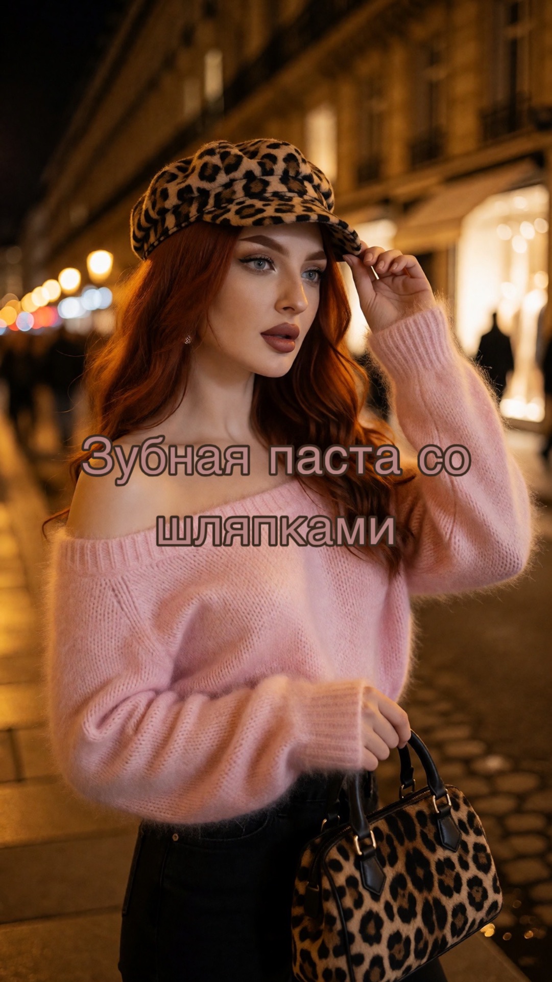 Зубная паста со шляпками