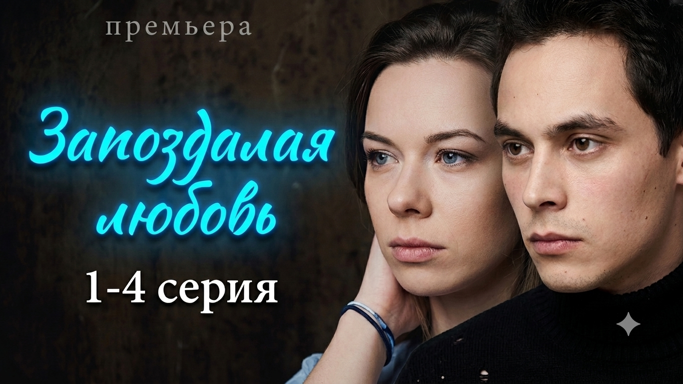 ЗАПОЗДАЛАЯ ЛЮБОВЬ 1-4 СЕРИЯ ПРЕМЬЕРА/РОССИЙСКИЙ СЕРИАЛ 2026 (ОБЗОР)