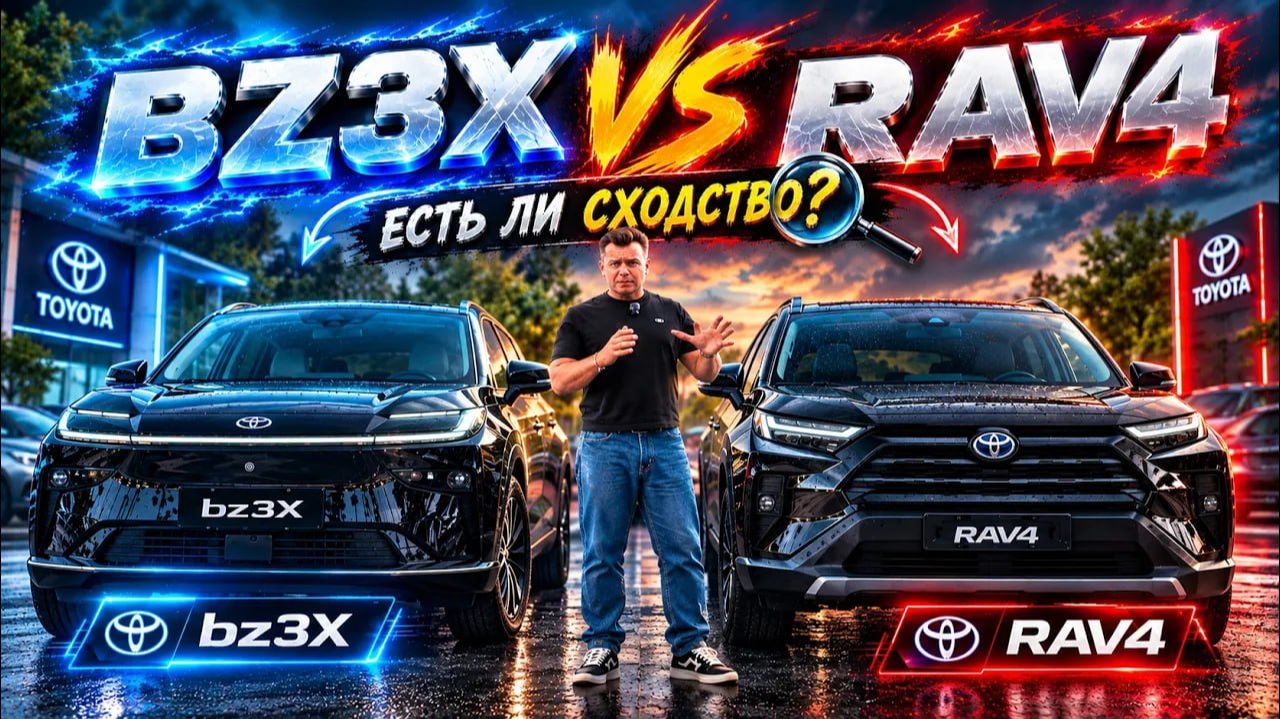 Toyota BZ3X — КТО ТЫ, ВОИН? Разобрал китайский RAV4 за полцены