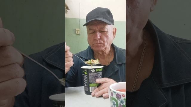 На обед кисель и рис с говядиной по-тайски. Приятного всем аппетита.