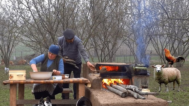 Строительство Традиционной Лезгинской Печи Для Выпечки Хлеба 🍞🔥