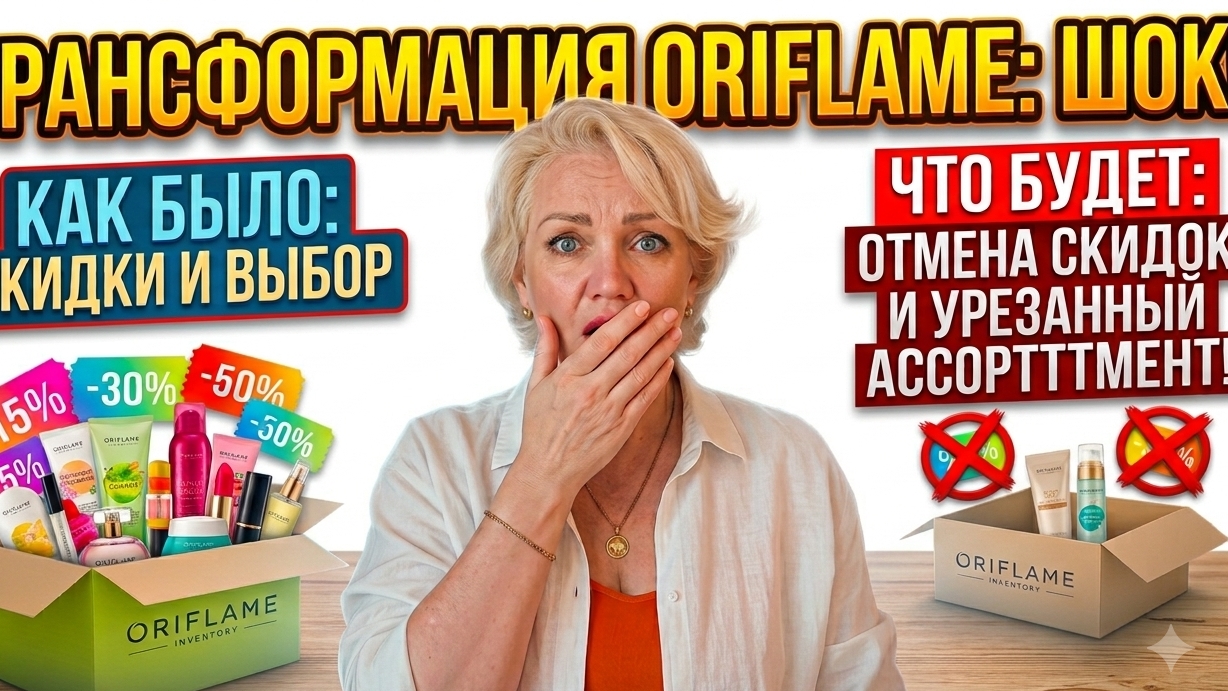 ВАЖНЫЕ НОВОСТИ ORIFLAME ‼️ #орифлэйм #орифлейм #новостиорифлэйм #важныеновости #oriflame #трансформа