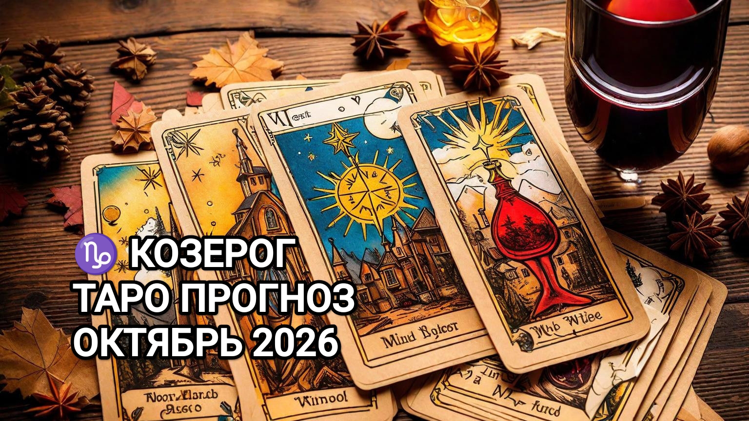 ♑ КОЗЕРОГ ✨ ТАРО ПРОГНОЗ 🍁 ОКТЯБРЬ 2026