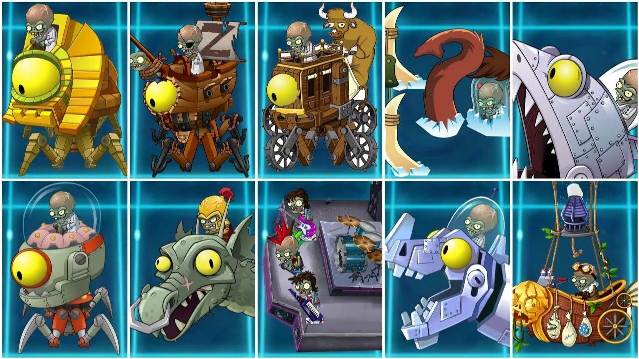 Растения против Зомби-2 Reflourished  PvZ-2 Plants vs Zombies ПвЗ [8]