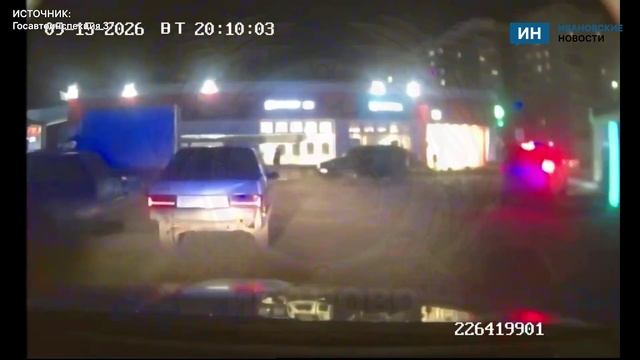 В Иванове произошла полицейская погоня