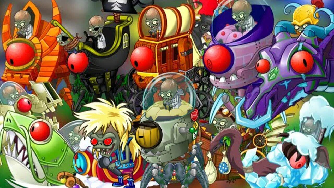Растения против Зомби-2 Reflourished  PvZ-2 Plants vs Zombies ПвЗ [7]