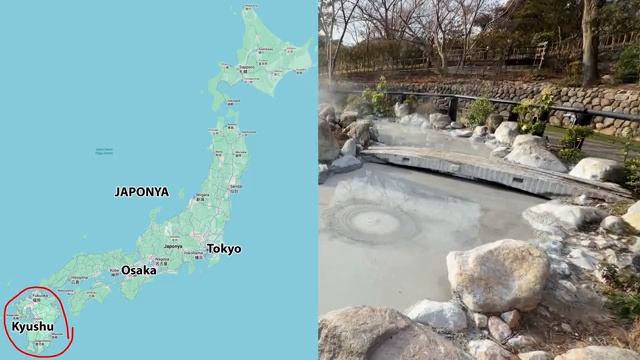 Rotasiz  Seyahh Japonyanın Cehennem Kaplıcaları - Kaynayan Şehir Beppuda 1 Gün