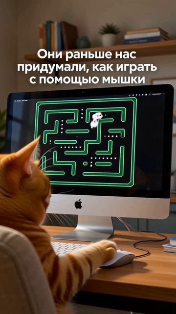 Мышка не для работы, мышка для кота