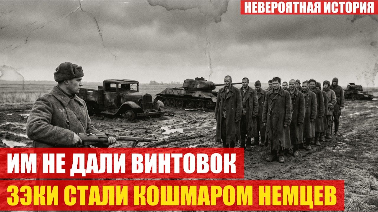 ОНИ ШЛИ В БОЙ БЕЗ ОРУЖИЯ! Почему фашисты ПАНИЧЕСКИ боялись «Роты Призраков»? 😱