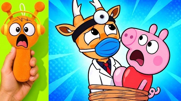 ЖИВОТНАЯ БОЛЬНИЦА ГОНЯЕТСЯ ЗА СЕМЬЁЙ СВИНКИ ПЕППЫ?! 🐷🏥😱