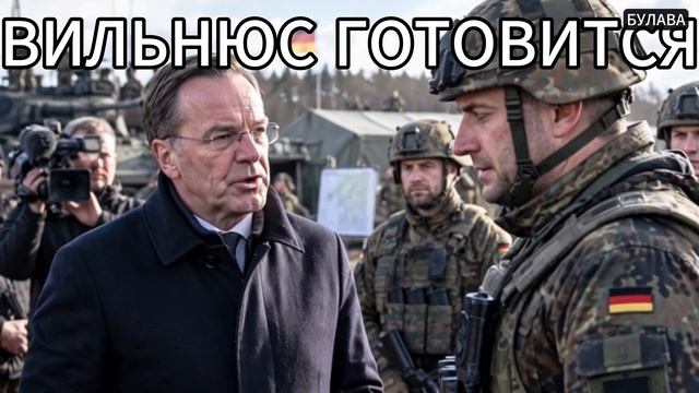 🔥 Литва готовит бегство  Германия вводит танки  Конституцию переписывают
