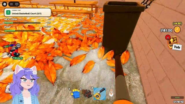 ОЧИСТИ ДВОР ОТ ЛИСТЬЕВ ИЛИ УМРИ! Roblox Clean All The Leaves!