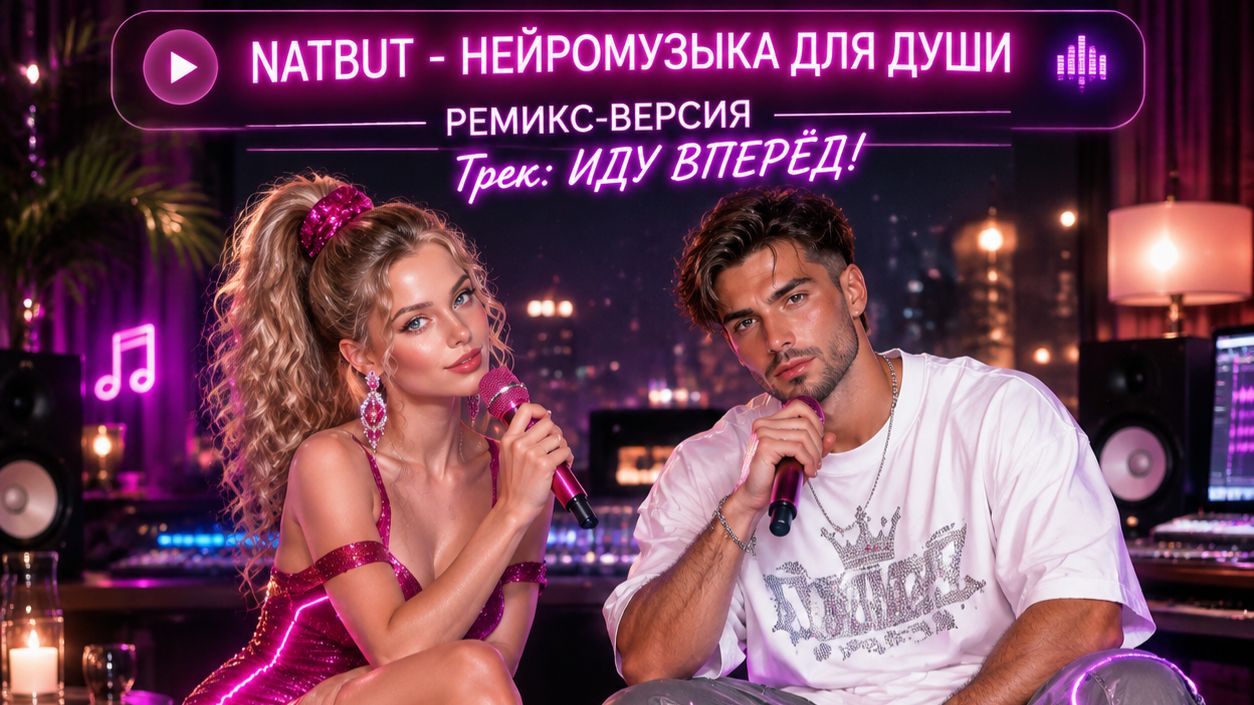 🔥РЕМИКС-ВЕРСИЯ ТРЕКА «НЕ ОПУСКАЙ РУКИ!»🎧 NATBUT — НЕЙРОМУЗЫКА ДЛЯ ДУШИ / СЛУШАЙ ОНЛАЙН