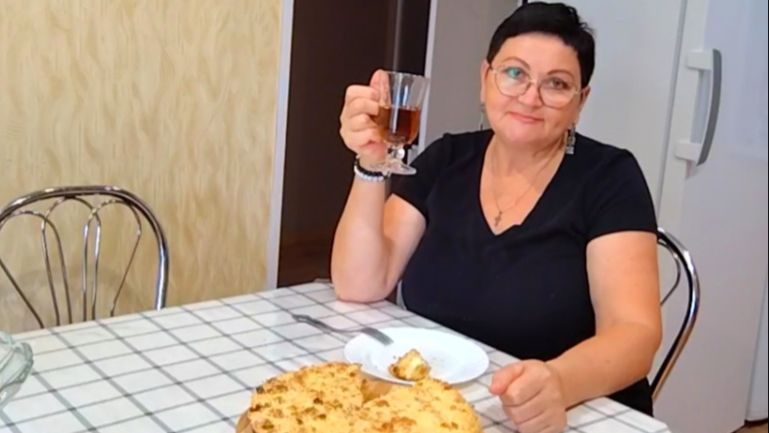 ТВОРОЖНО-ЯБЛОЧНЫЙ ПИРОГ
