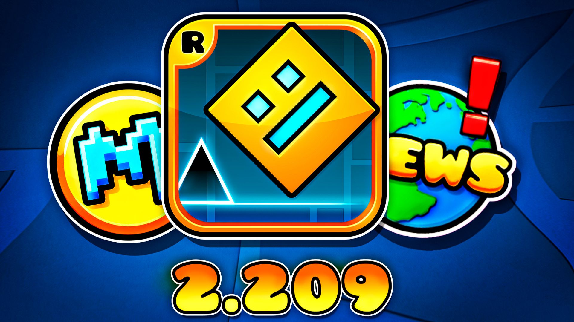 ОБНОВЛЕНИЕ 2.209 СЛОМАЕТ GEOMETRY DASH
