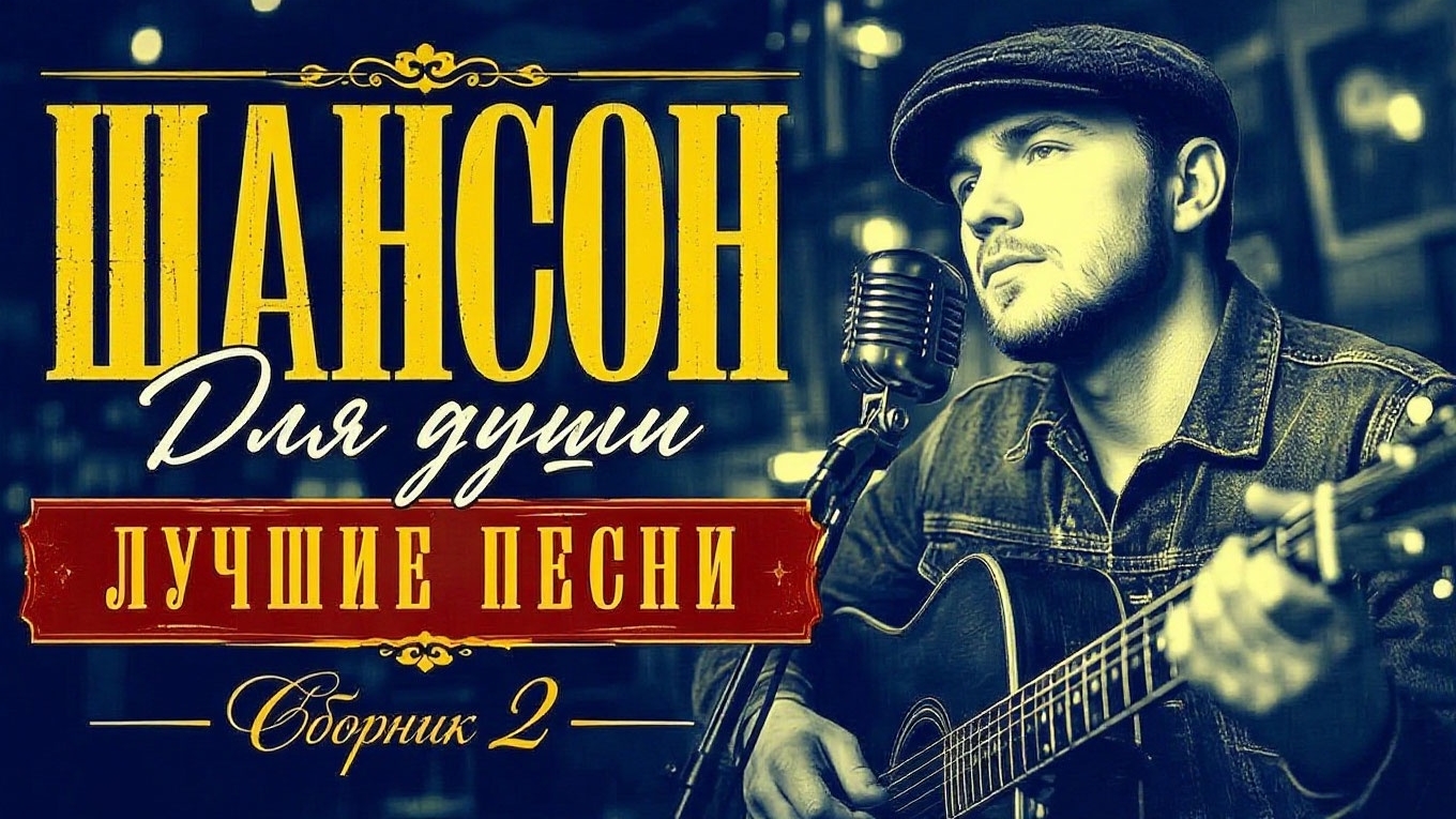 Сборник Самых Мощных Песен Шансона Золотые хиты Шансона душевные песни от сердца к музыке