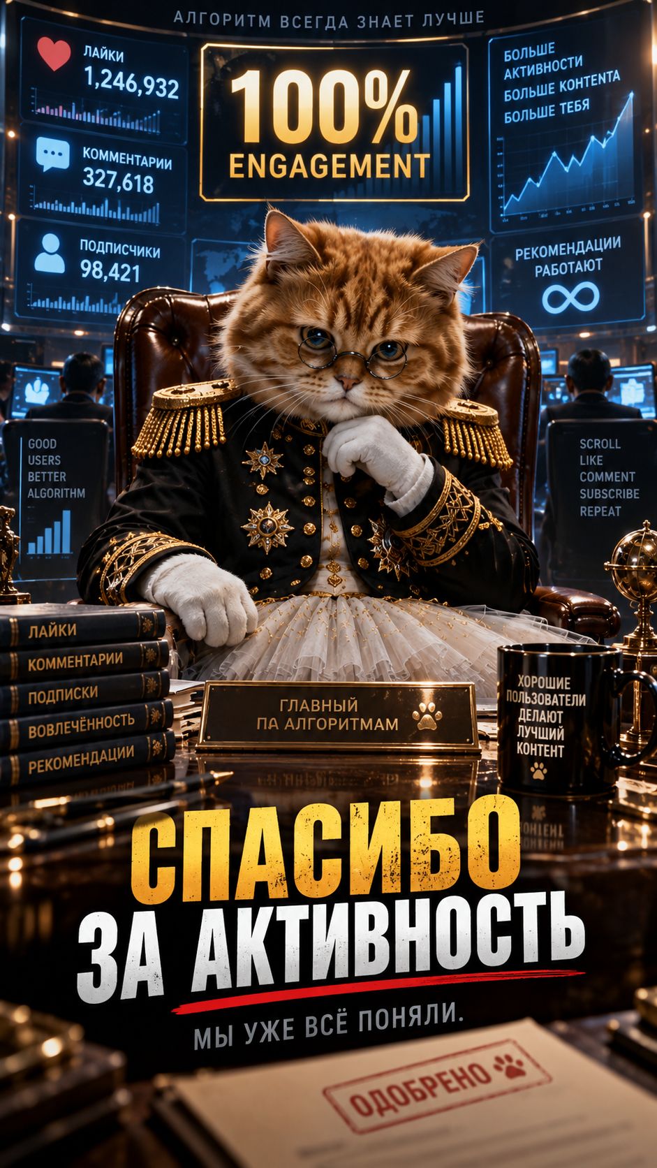Спасибо за активность