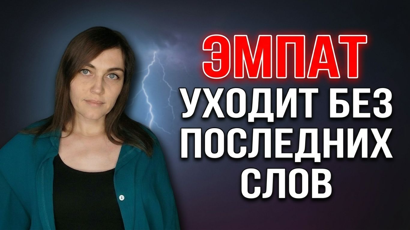 ЭМПАТ уходит от НАРЦИССА без последних слов