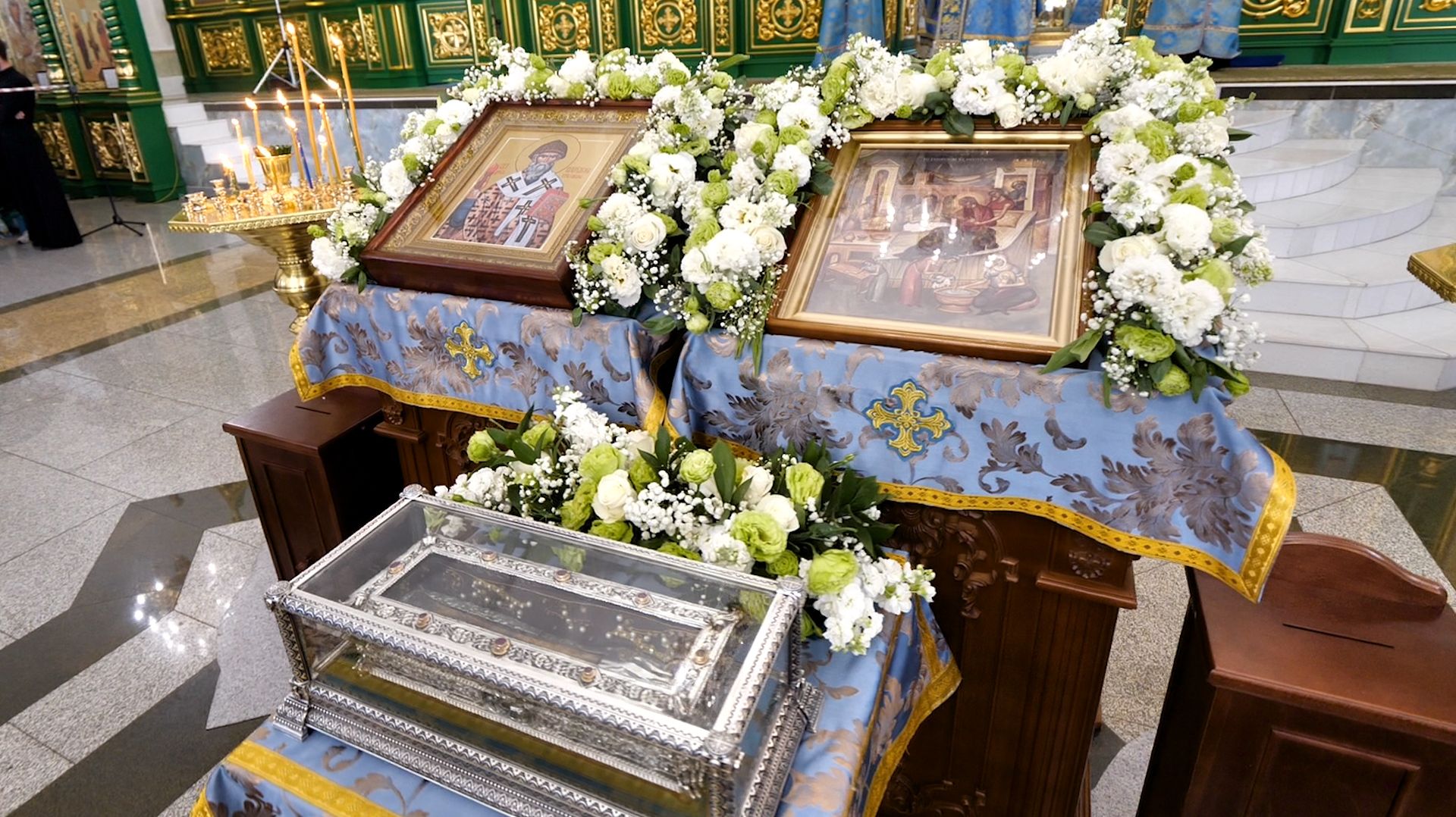 Мощи святителя Спиридона в Казахстане