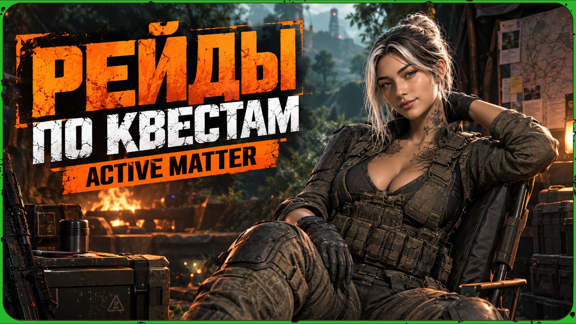Рейды в Active Matter