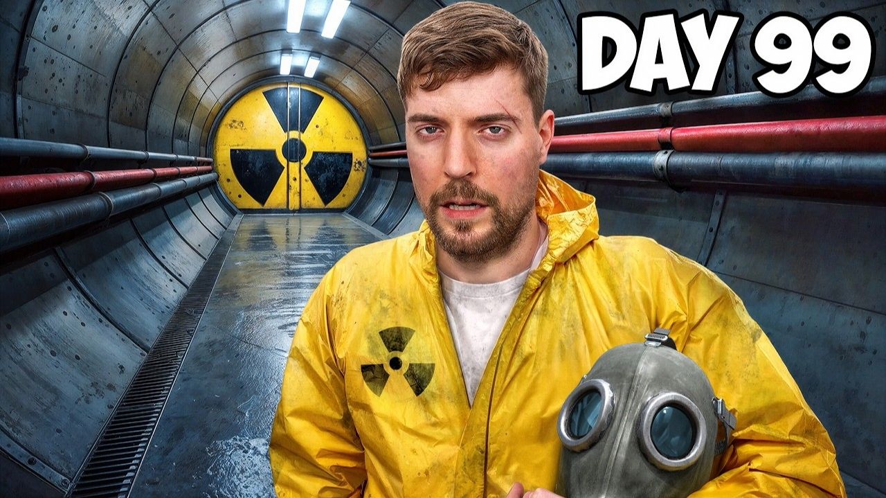 Переживи 100 Дней в Бункере, Выиграй $500,000 [MrBeast/Мистер Бист]