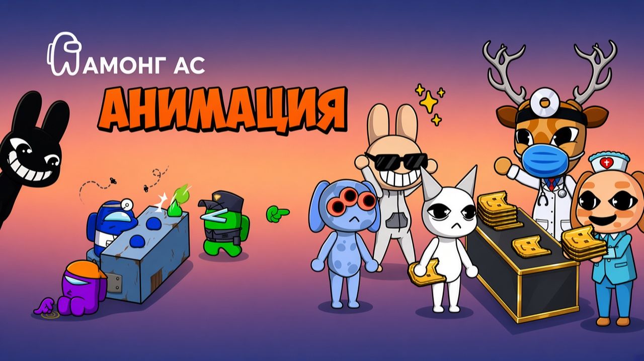 ЖИВОТНЫЙ ГОСПИТАЛЬ! СЕКРЕТ НОВЫХ ПАЦИЕНТОВ - АМОНГ АС