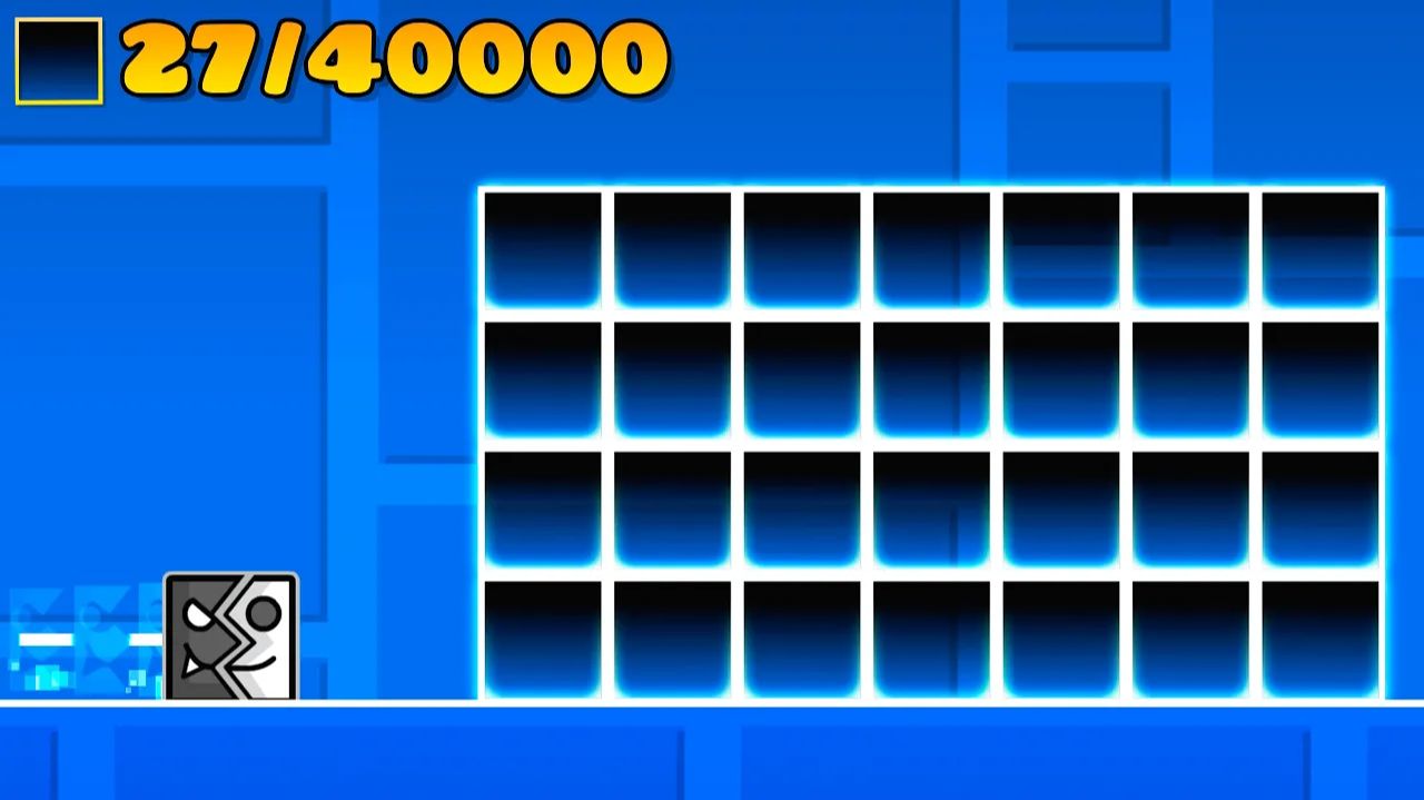 Я создал УРОВЕНЬ ИЗ 27 БЛОКОВ в Geometry Dash