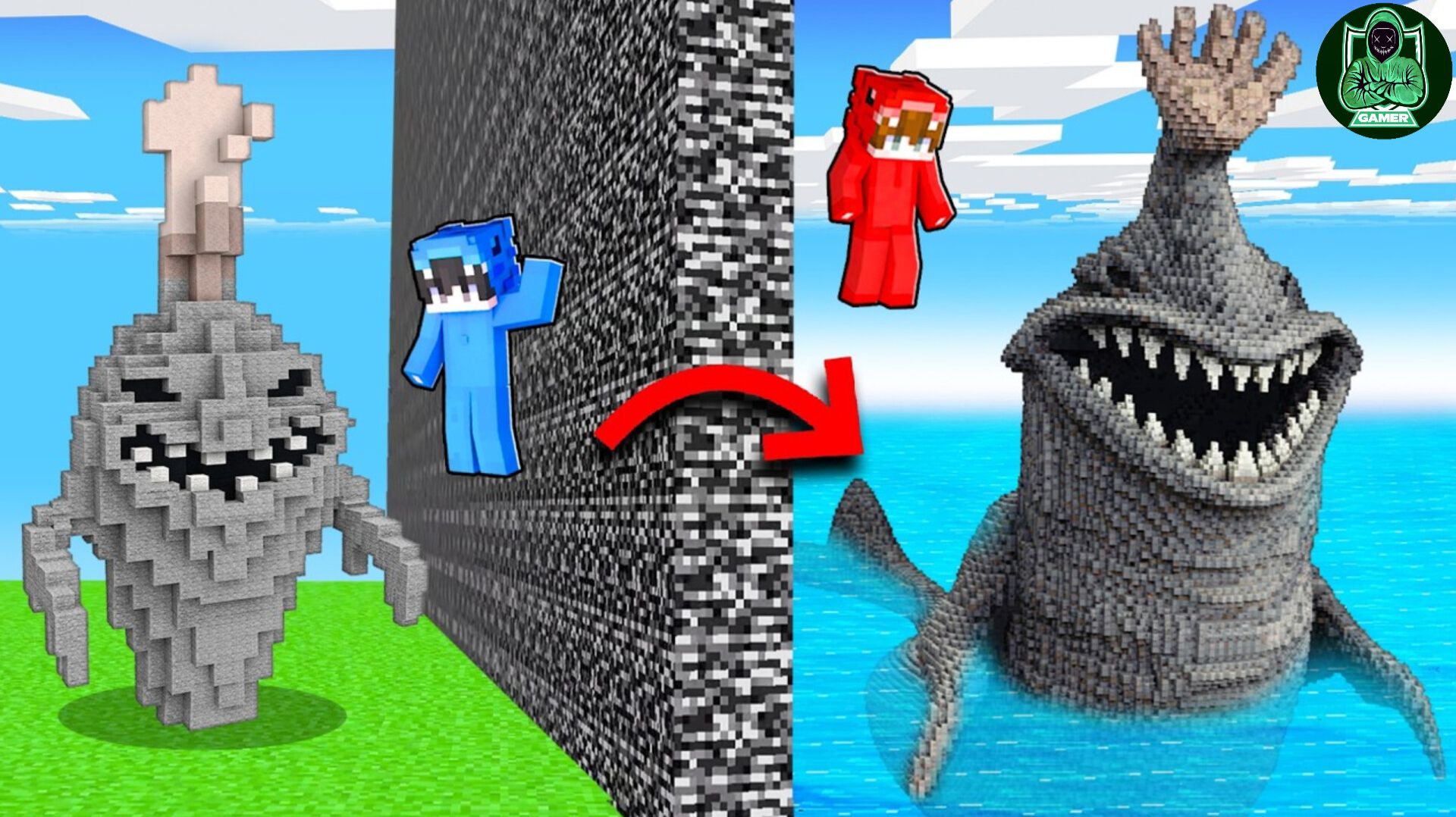Я СЧИТЕРИЛ с РУКОЙ МОРСКОГО МОНСТРА в #Minecraft Build Battle!