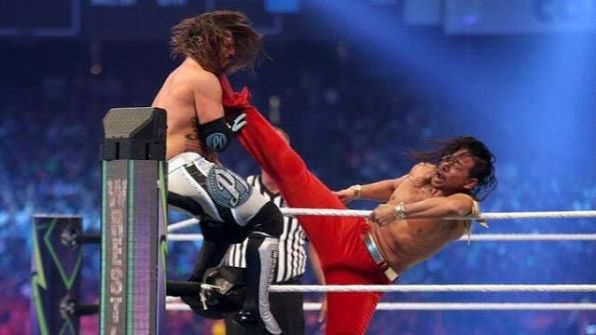 Shinsuke Nakamura Vs AJ Styles (WWE Wrestlemania 34, 2018)