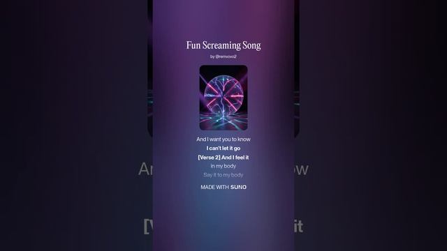 Fun Screaming. Чувственная песня о жизни. Техно музыка