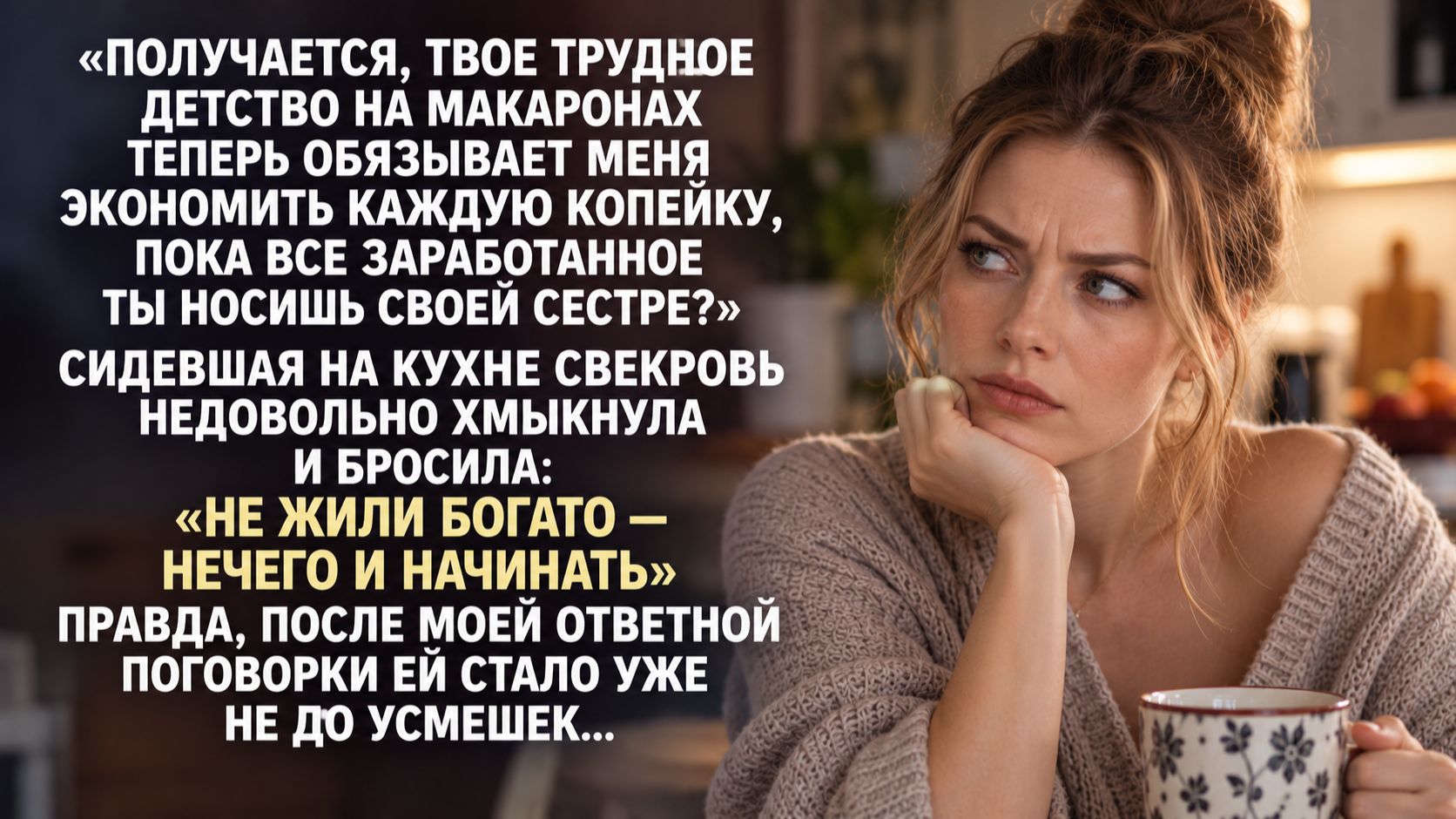 Истории из жизни | Свекровь решила содержать дочь за мой счет, но я ответил так... | Аудио рассказы