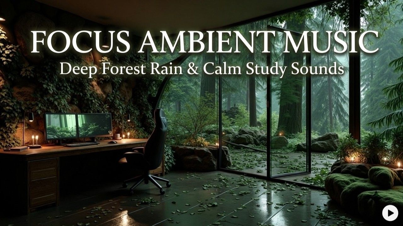 Deep Work Music For Intense Concentration  Minimalist Focus Ambient To Improve Productivity