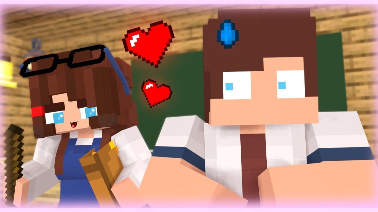 Сестра  стала учительницей майнкрафт Minecraft!