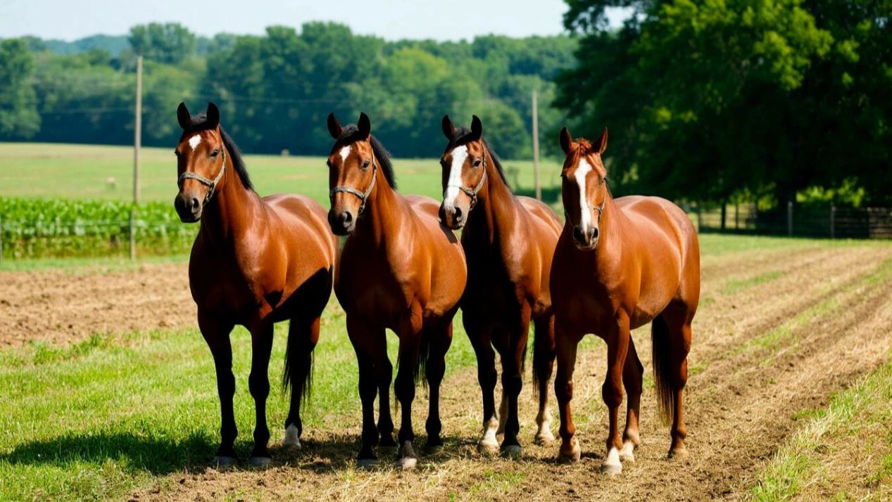 Story # 440 : CHAPTER FIVE HORSES ON THE FARM