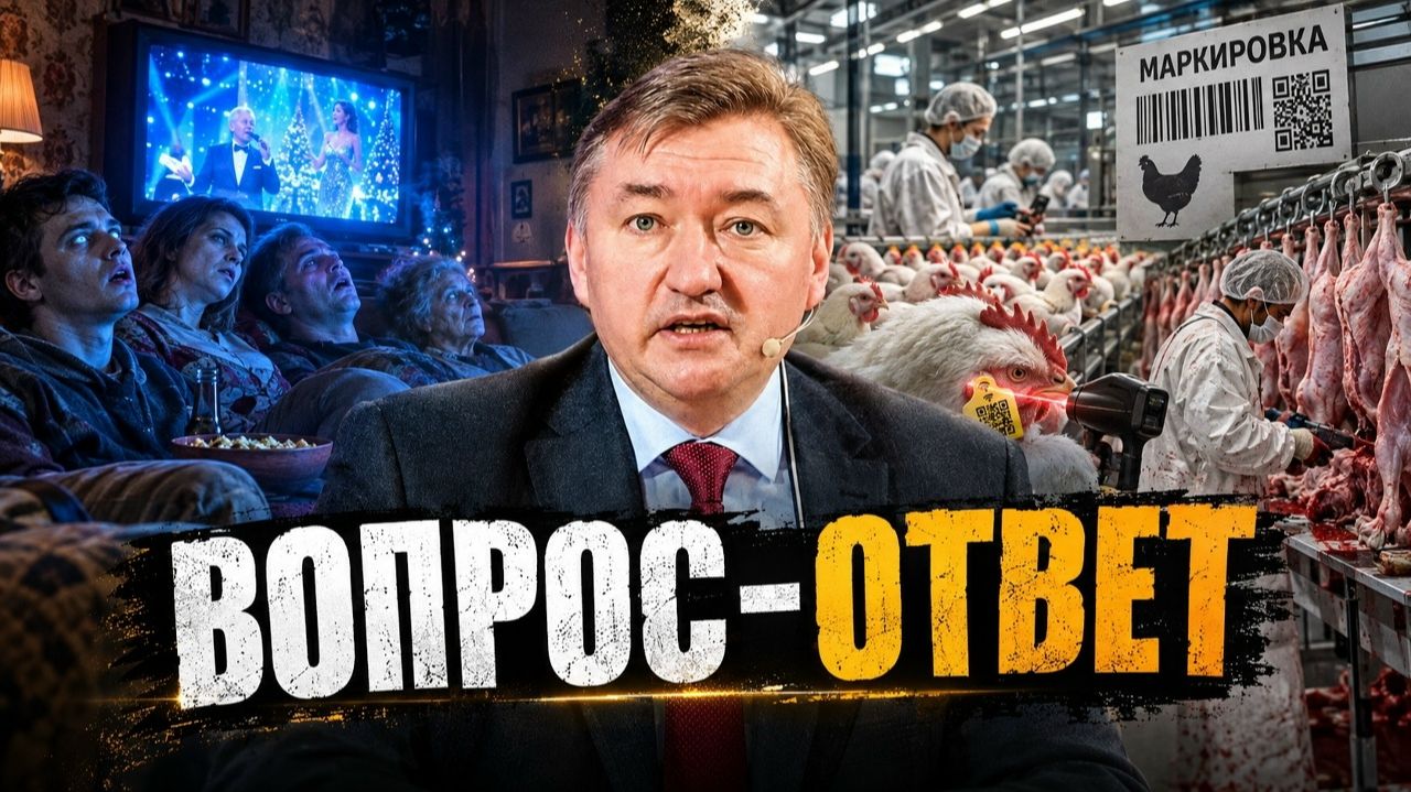 ПИР ВО ВРЕМЯ ЧУМЫ/ПРОДОВОЛЬСТВЕННАЯ БЕЗОПАСНОСТЬ РОССИИ Владимир Боглаев ВОПРОС-ОТВЕТ, выпуск 202.
