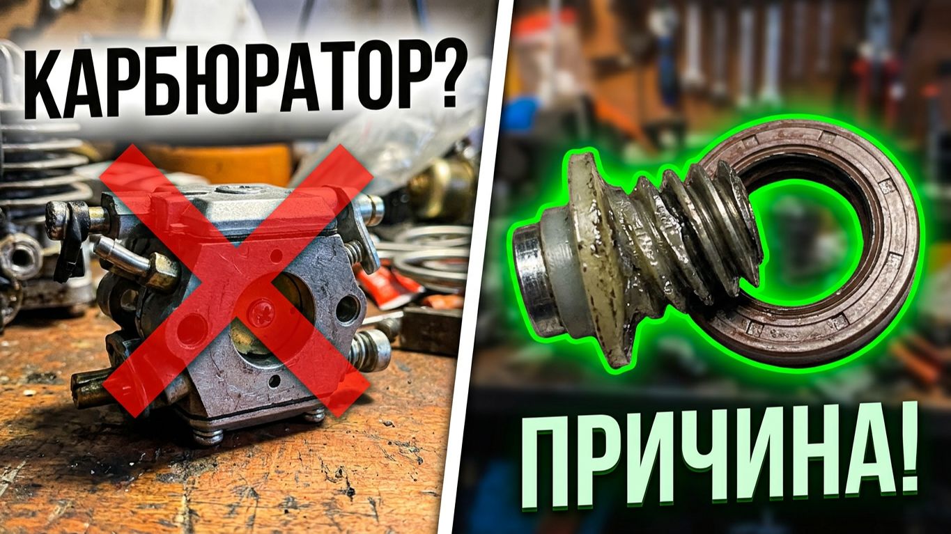 Ремонт китайских бензопил.