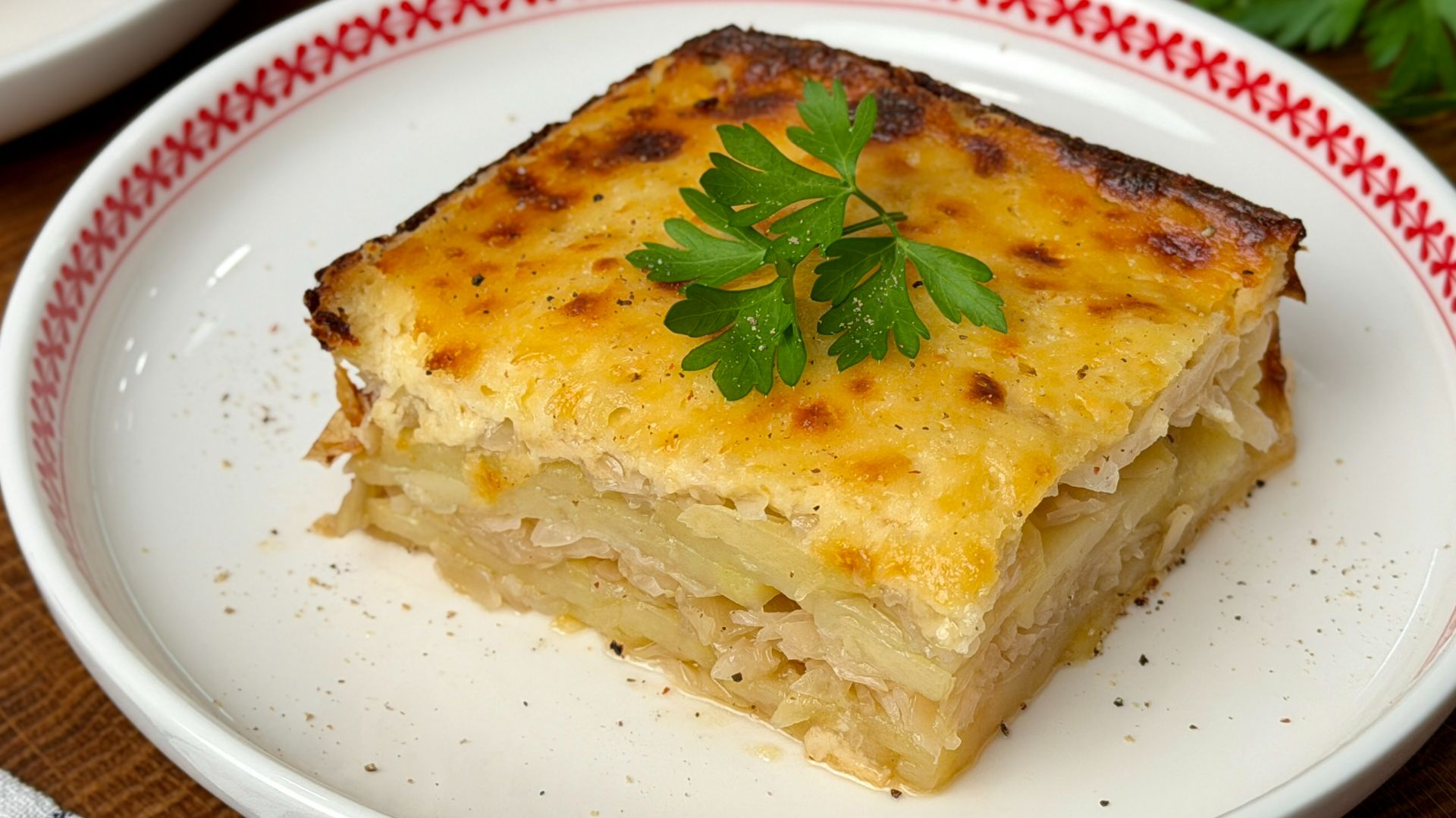 Картошка + капуста — а всё решает этот соус! Невероятно вкусная запеканка 😍