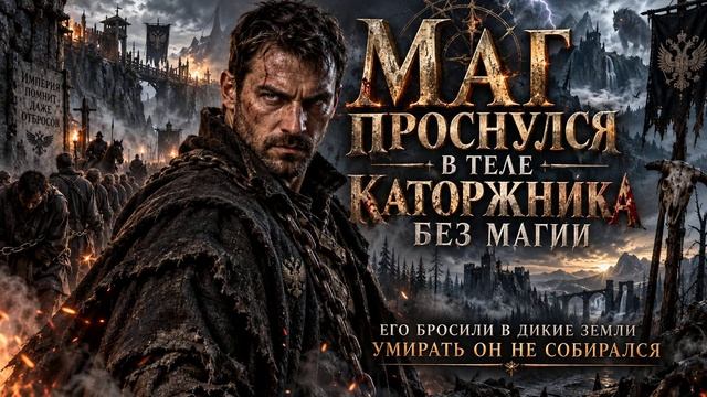 АУДИОКНИГА ПОЛНОСТЬЮ | Маг проснулся в теле каторжника без магии | ПОПАДАНЦЫ | Книга 1